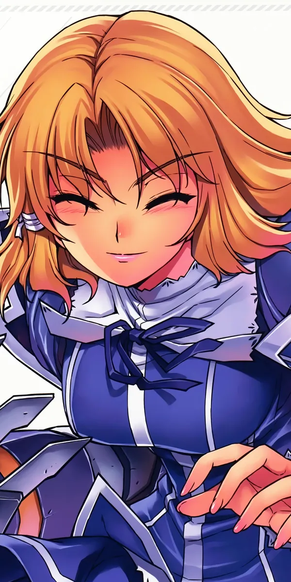 Anime-style illustration of a young woman