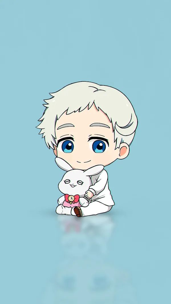 Chibi version of Norman from The Promised Neverland