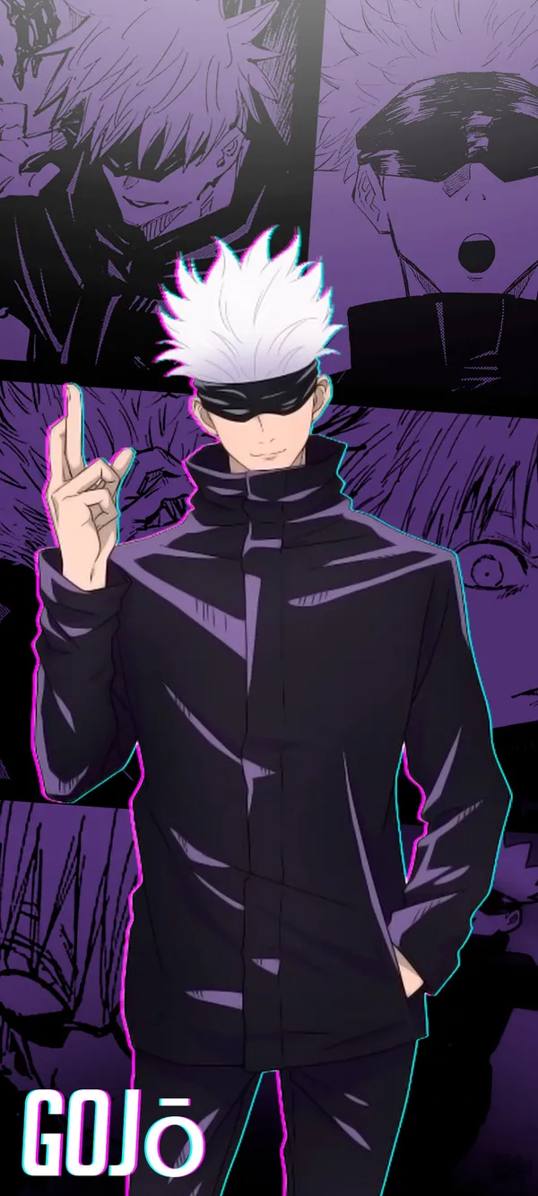 Illustration of a character from the anime Jujutsu Kaisen