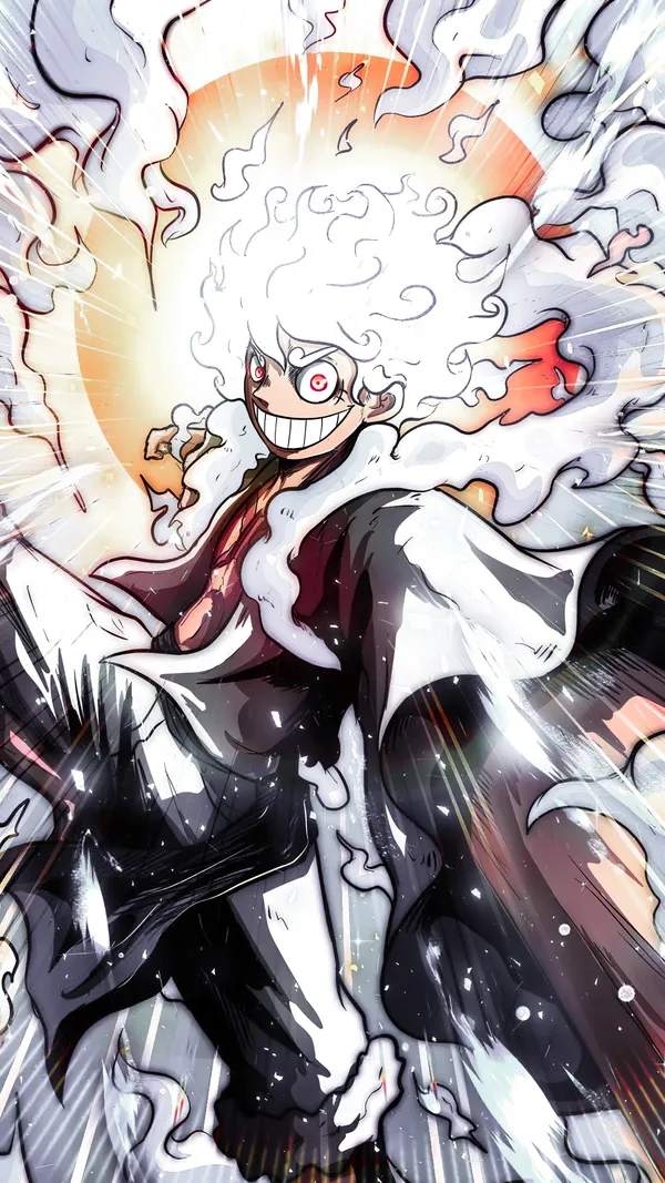 Monkey D. Luffy is in Gear 5