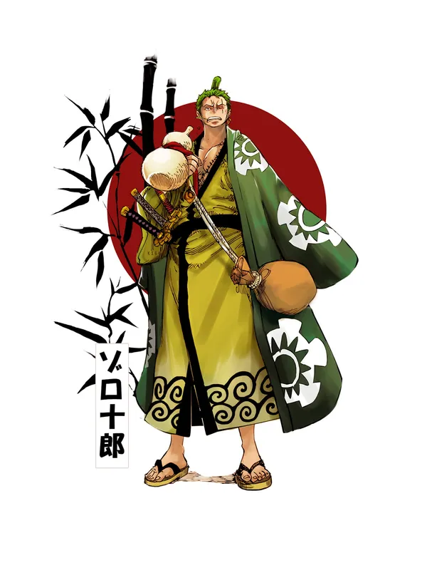 Roronoa Zoro from the anime One Piece