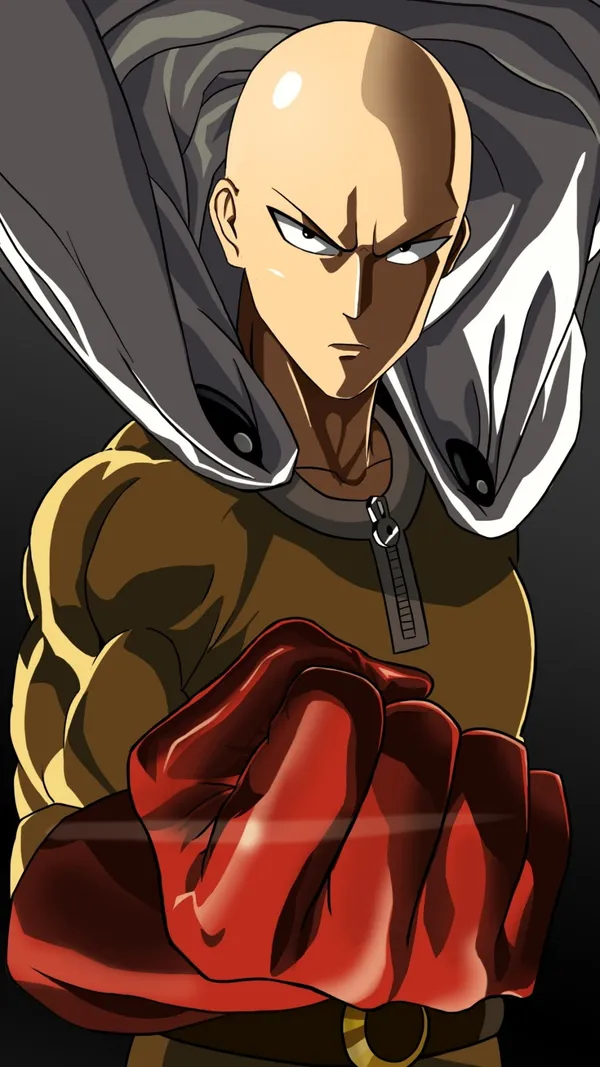 Saitama from the anime One-Punch Man