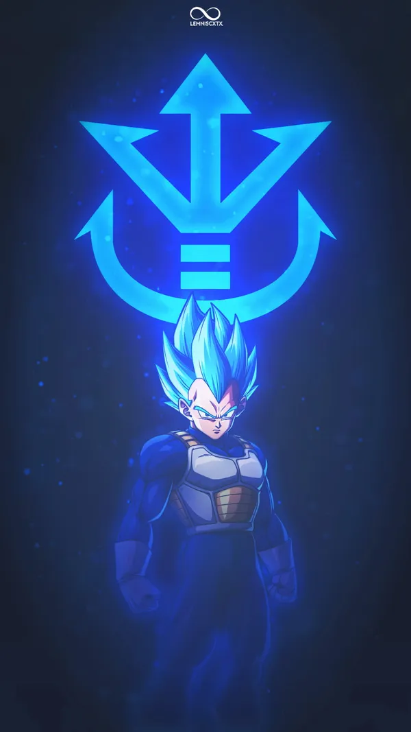 Super Saiyan Blue Vegeta from Dragon Ball Super